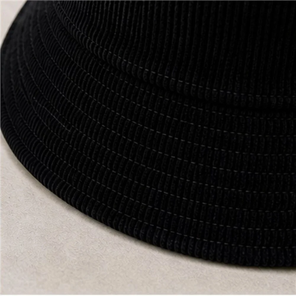 ALO Yoga Black Gym Bucket Hat Logo